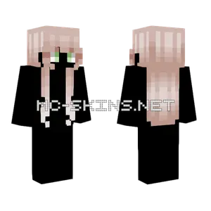 Female Straight Long Thin Dirty Blonde Minecraft skin