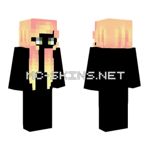 Female Straight Pink Lemonade Fade Minecraft skin
