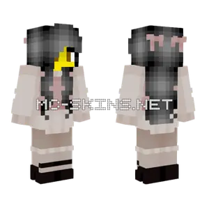 Female Sweater Vest Skirt Minecraft skin