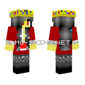 Female Technoblade Minecraft skin
