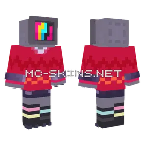 Femboy Clanker Minecraft skin