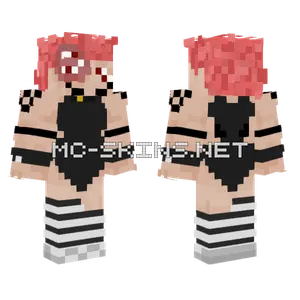 Femboy Heian Sukuna Minecraft skin