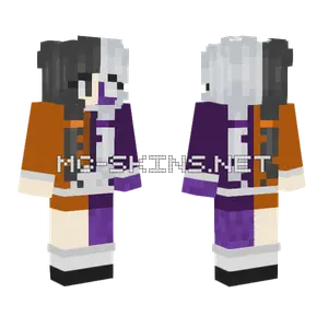 Feminine Twoface Minecraft skin