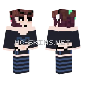 Femscrub – Jenny Mod Skin Minecraft skin