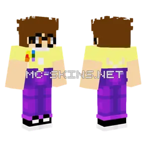 Ferb Cosplay Bing Bong Pin Minecraft skin