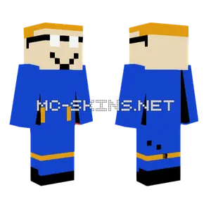 Feuerwehr Uniform Minecraft skin