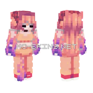 Fever Dream Girl Minecraft skin