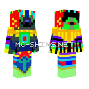 Fgconnor517 Rainbow Skin Minecraft skin