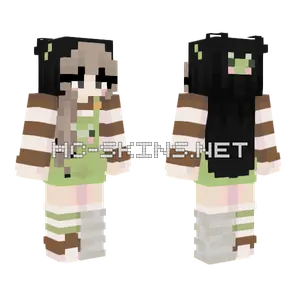 Fhadf Girl Minecraft skin