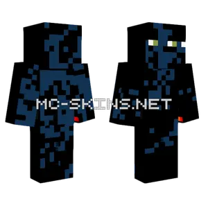 Fiery Creeper Monster Minecraft skin