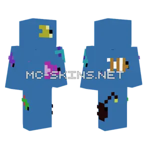 Fih Fishy Scene Minecraft skin