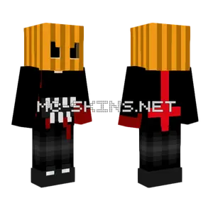 Final Mode 2 Halloween Skin Minecraft skin