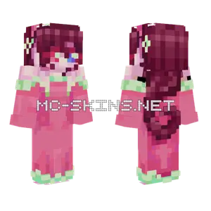 Finished Bunny Girl Minecraft skin