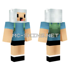 Finn No Pants Minecraft skin