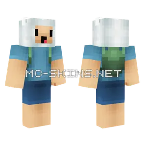 Finn No Shoes Minecraft skin
