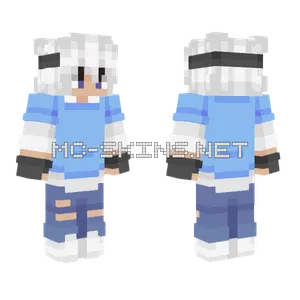 Finn Shark Boy Minecraft skin