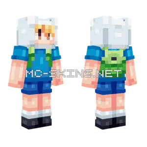 Finn The Human Minecraft skin