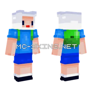 Finn the Human Minecraft skin