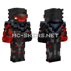Fire And Dark Ultimate Minecraft skin