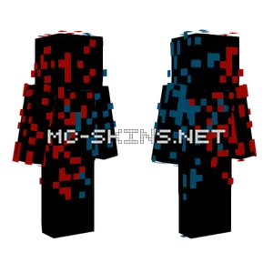 Fire and Ice Minecraft skin