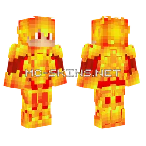 Fire Boy Reupload Minecraft skin