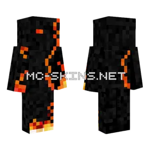 Fire Demon Skin Minecraft skin
