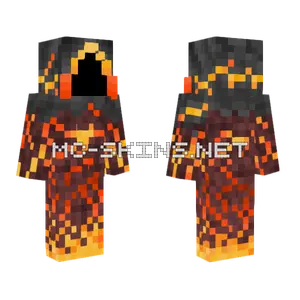 Fire Mage Minecraft skin