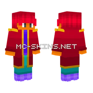 Fire Mage Thingy Minecraft skin