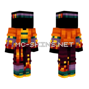 Fire Ob Minecraft skin
