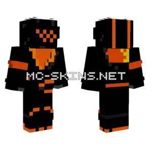 Fire Rust Lord Minecraft skin