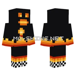 Fire Skin Minecraft skin