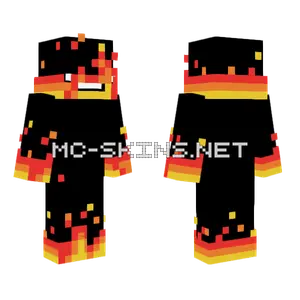 Fire Wingus Minecraft skin