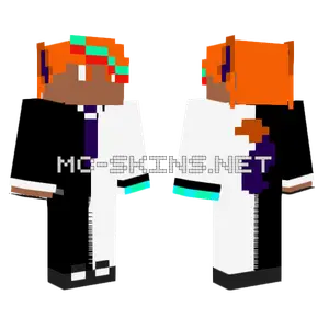 Fire Wolf Minecraft skin