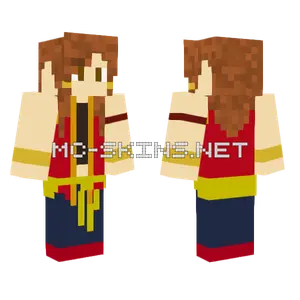 Firebender Me Updated Minecraft skin