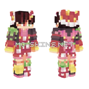 Firebreathman Mushroom Team Hoplite Minecraft skin