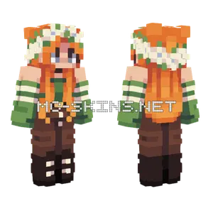 Fireflower Pte Minecraft skin