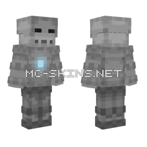 First Iron Man Suit Mark I Minecraft skin