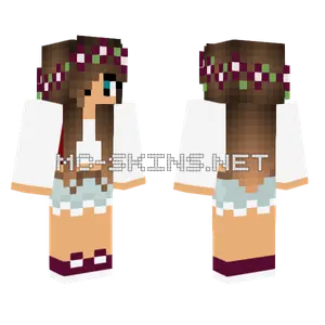 First One Girl Minecraft skin