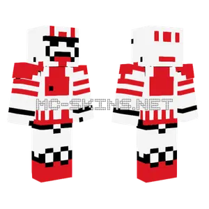 First Order Shock Trooper Minecraft skin