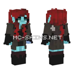 Fish Girl Minecraft skin