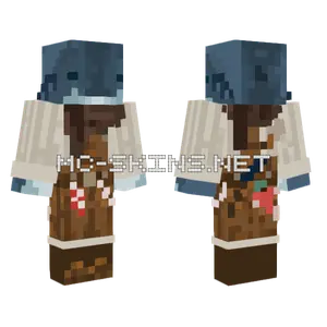 Fisher Whale Minecraft skin