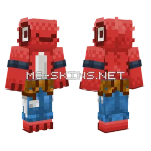 Fishie Red Minecraft skin