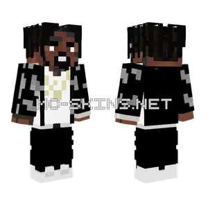 Fivio Foreign Skin Minecraft skin