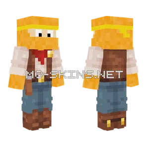 Fixed Cowboy Jalla Minecraft skin
