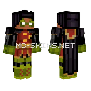 Fixed Damian Wayne Minecraft skin