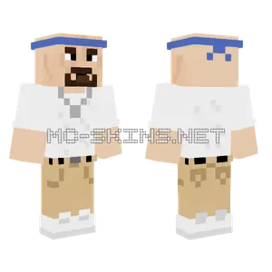 Fixed Pants Man Minecraft skin