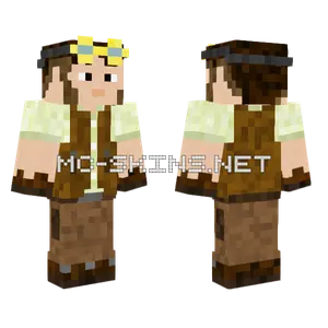 Fixed Settler Engineer Minecraft skin