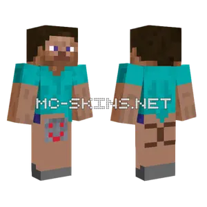 Fixed Steve Skin Minecraft skin