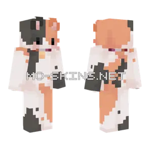 Flag Calico Cat Minecraft skin