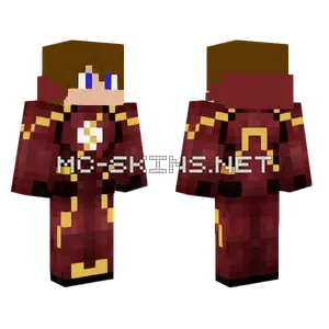 Flash Costume Minecraft skin